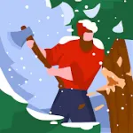 Взломанный Idle Lumberjack 3D [мод: много денег] на Андроид
