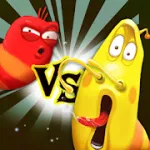 Скачать полную версию Larva Heroes: Battle League [мод: всё открыто] на Андроид