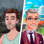 Скачать взлом Hit the Bank: симулятор жизни [мод: много денег] на Андроид