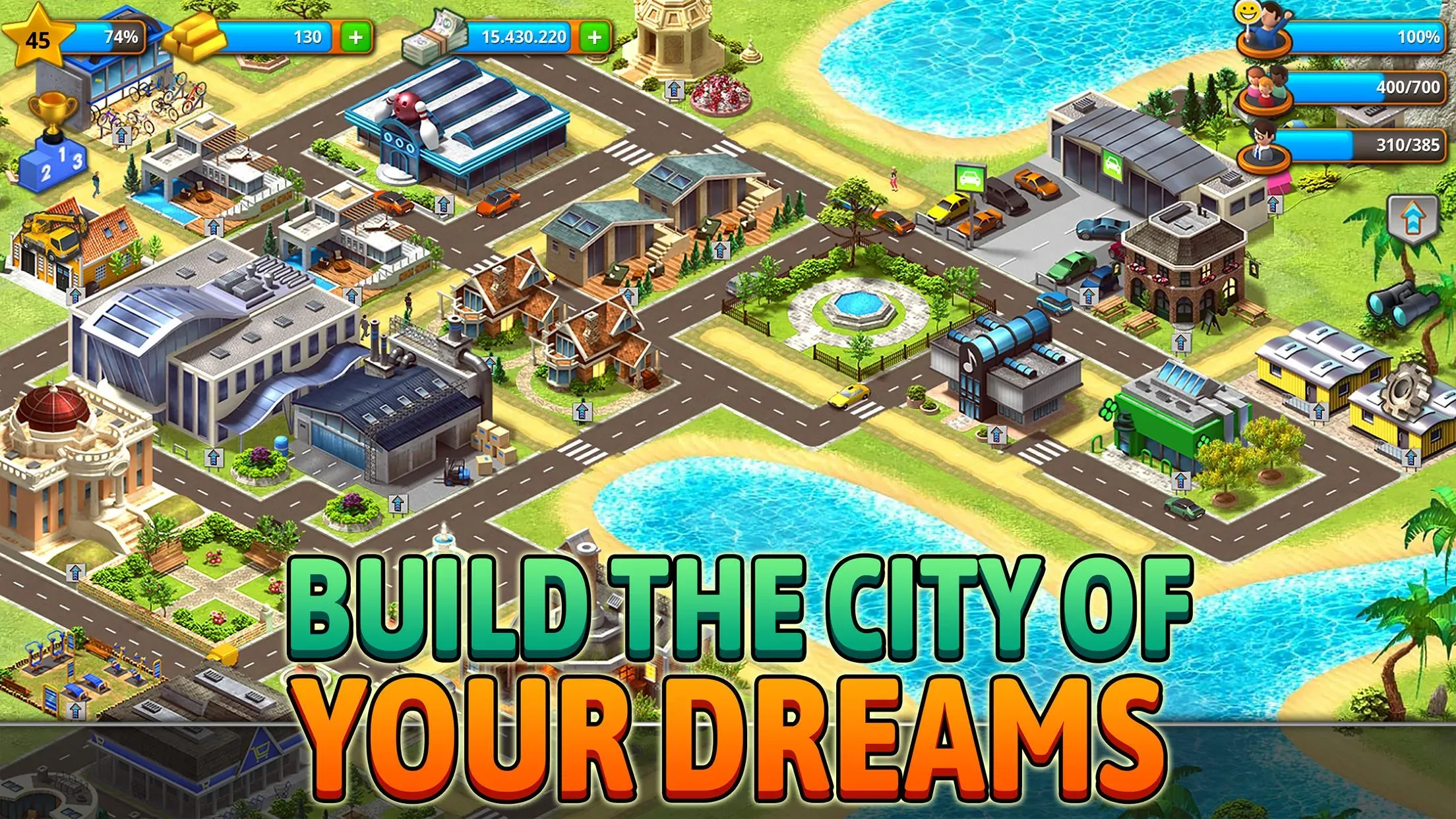 Paradise City: Building Sim v3.0.2 APK Мод (Много денег) Screenshot 2 Paradise City: Building Sim v3.0.2 APK Мод (Много денег) Screenshot 2