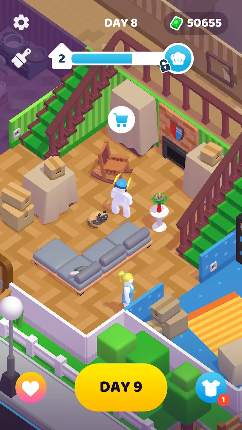 Staff! - Cимулятор жизни v1.2.22 APK Мод (Меню, Много денег, Без рекламы) Screenshot 3 Staff! - Cимулятор жизни v1.2.22 APK Мод (Меню, Много денег, Без рекламы) Screenshot 3