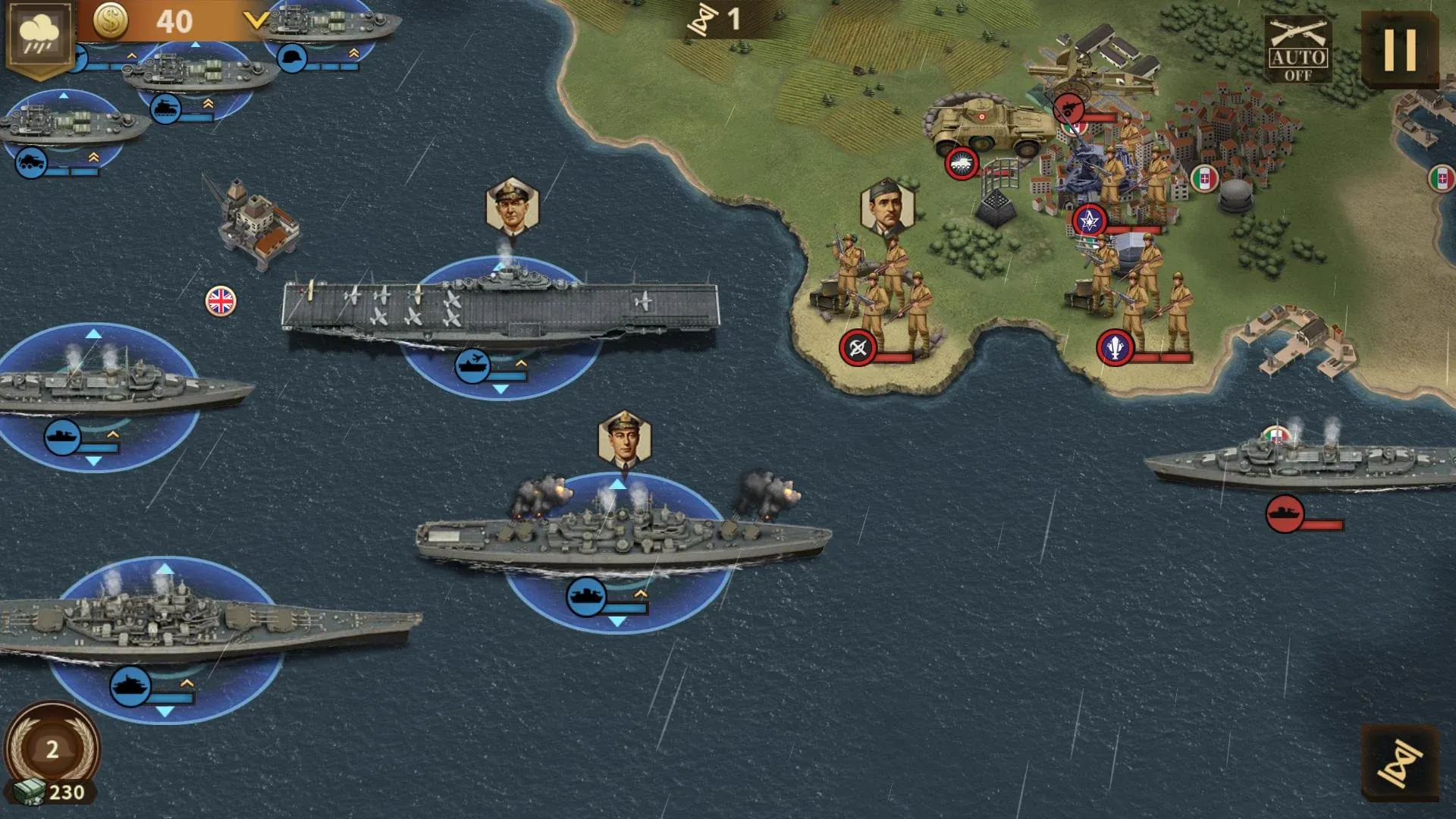 Glory of Generals 3 v1.7.10 APK Мод (Много медалей) Screenshot 3 Glory of Generals 3 v1.7.10 APK Мод (Много медалей) Screenshot 3
