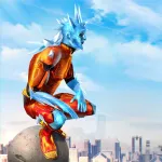Взломанный Snow Storm Superhero Мод (Много маны) на Андроид
