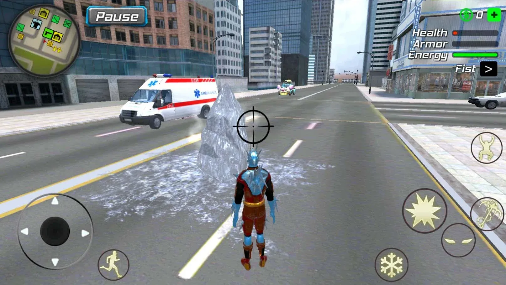 Snow Storm Superhero v1.3.6 APK Мод (Много маны) Screenshot 2 Snow Storm Superhero v1.3.6 APK Мод (Много маны) Screenshot 2
