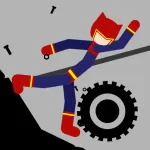 Скачать Ragdoll Turbo Dismount Мод (Бесплатные покупки) на Андроид