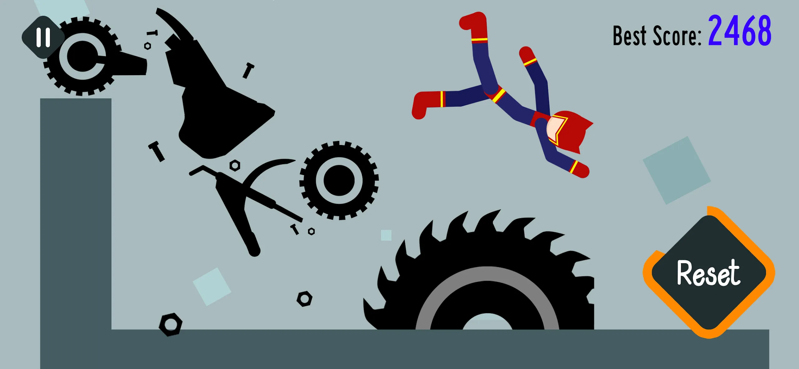 Ragdoll Turbo Dismount v1.120 APK Мод (Бесплатные покупки) Screenshot 2