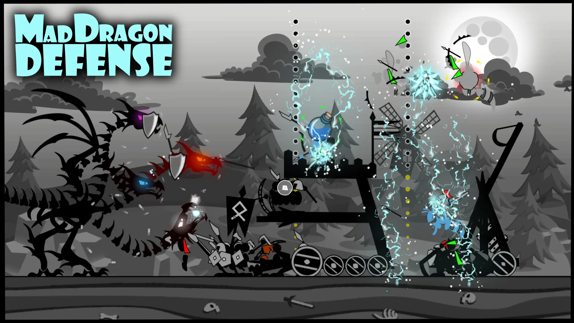 Mad Dragon Defense v1.7.7 APK Мод (Много денег) Screenshot 3