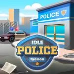 Взломанный Idle Police Tycoon－Police Game [мод: много денег] на Андроид