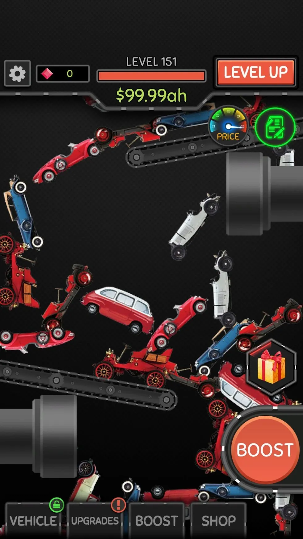 Idle Car Crusher [мод: много денег] Screenshot 2