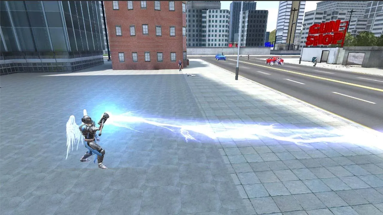 Crime Angel Superhero Vegas v1.3.9 APK Мод (Много энергии) Screenshot 4 Crime Angel Superhero Vegas v1.3.9 APK Мод (Много энергии) Screenshot 4