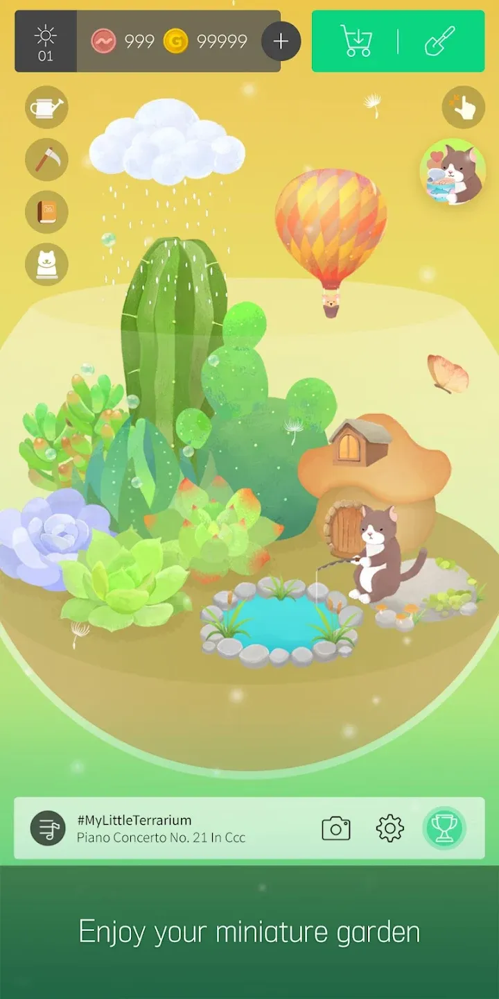 My Little Terrarium v2.9.3 APK Мод (Много денег) Screenshot 1 My Little Terrarium v2.9.3 APK Мод (Много денег) Screenshot 1