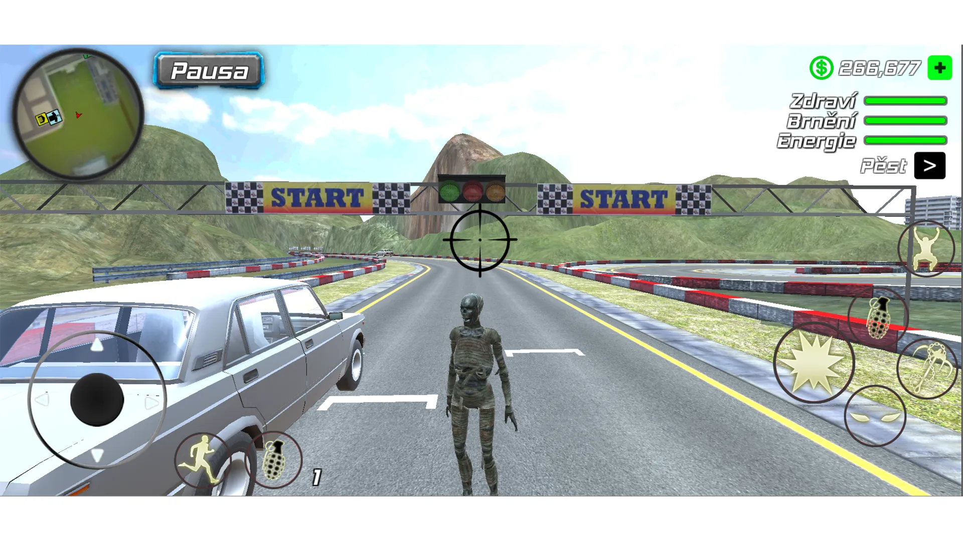 Rope Mummy Crime Simulator: Vegas Hero Screenshot 5