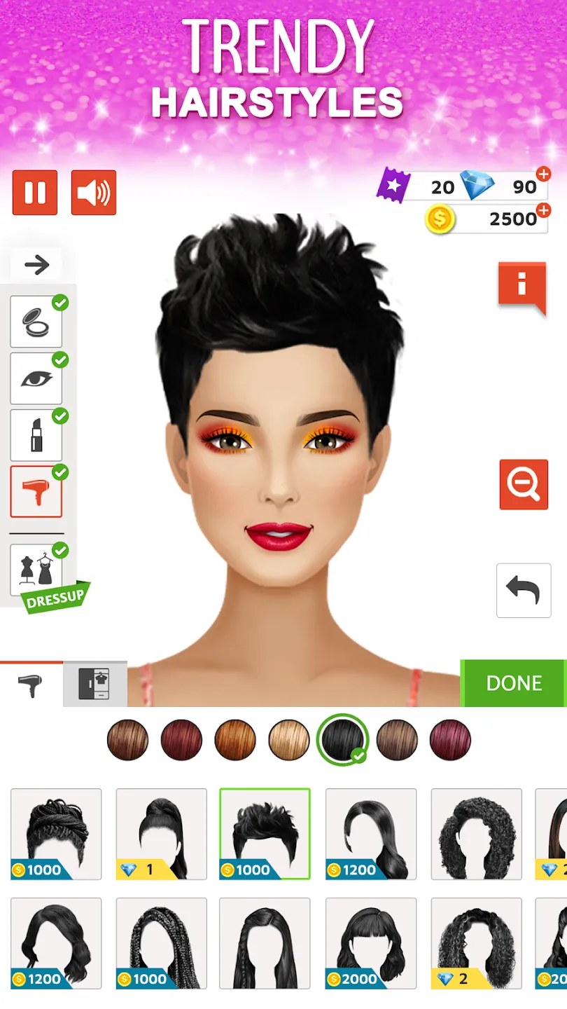 Fashion Stylist: Dress Up Game v16.4 APK Мод (Бесплатные покупки) Screenshot 3