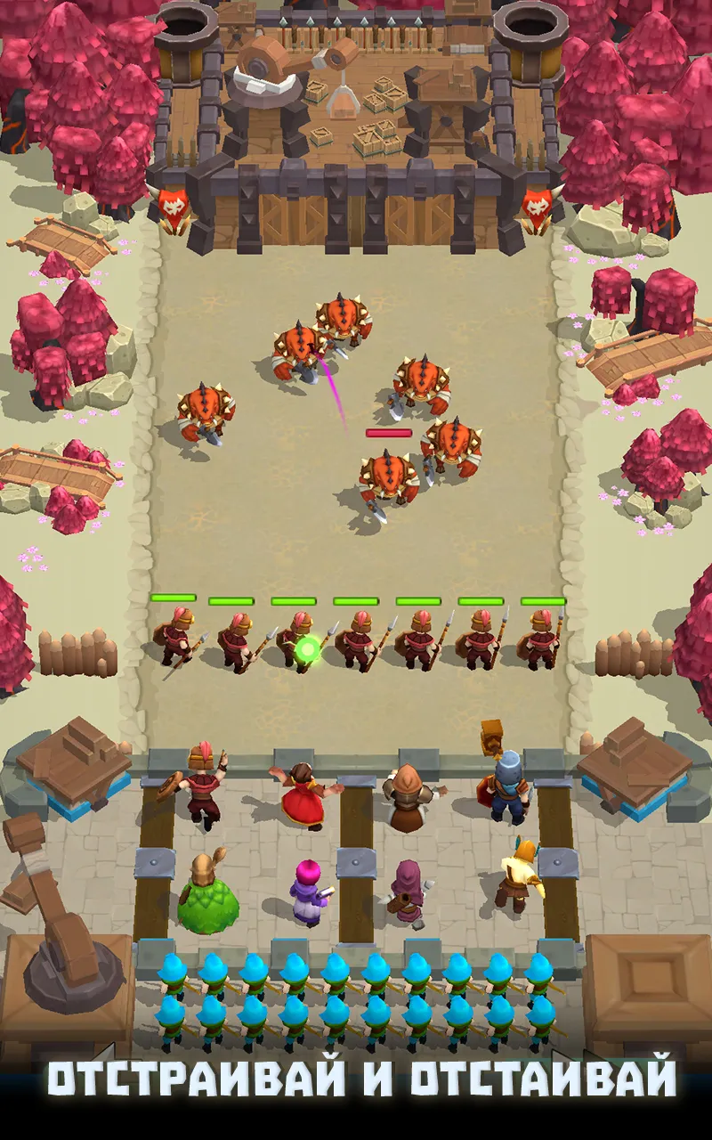 Wild Castle TD - Grow Empire [мод: меню] Screenshot 3