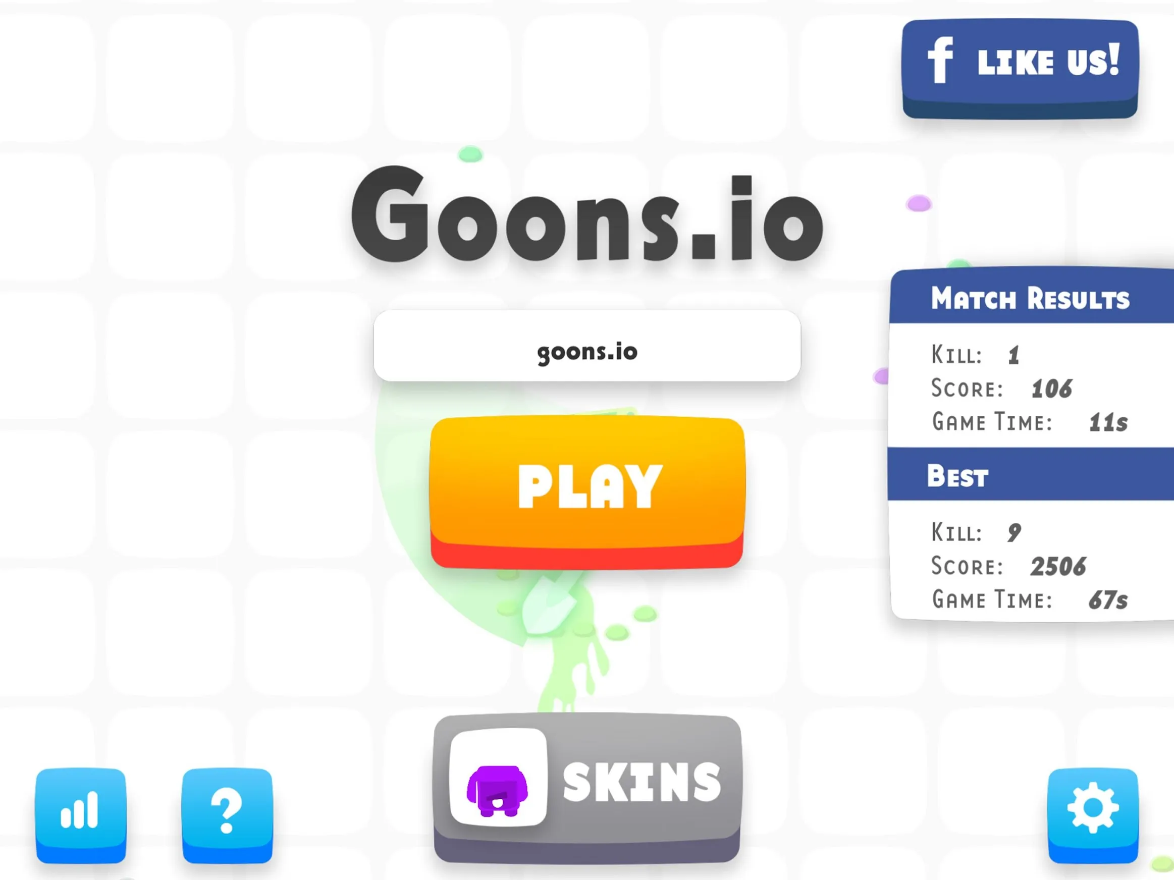 Goons.io Knight Warriors [мод: режим бога] Screenshot 1
