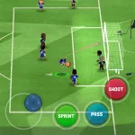 Скачать полную версию Mini Football Мод (Меню, Тупой враг, Скорость) на Андроид