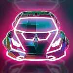Скачать MOD Neon Flytron: Киберпанк Симулятор Летающей Машины [мод: меньше препятствий] на Андроид