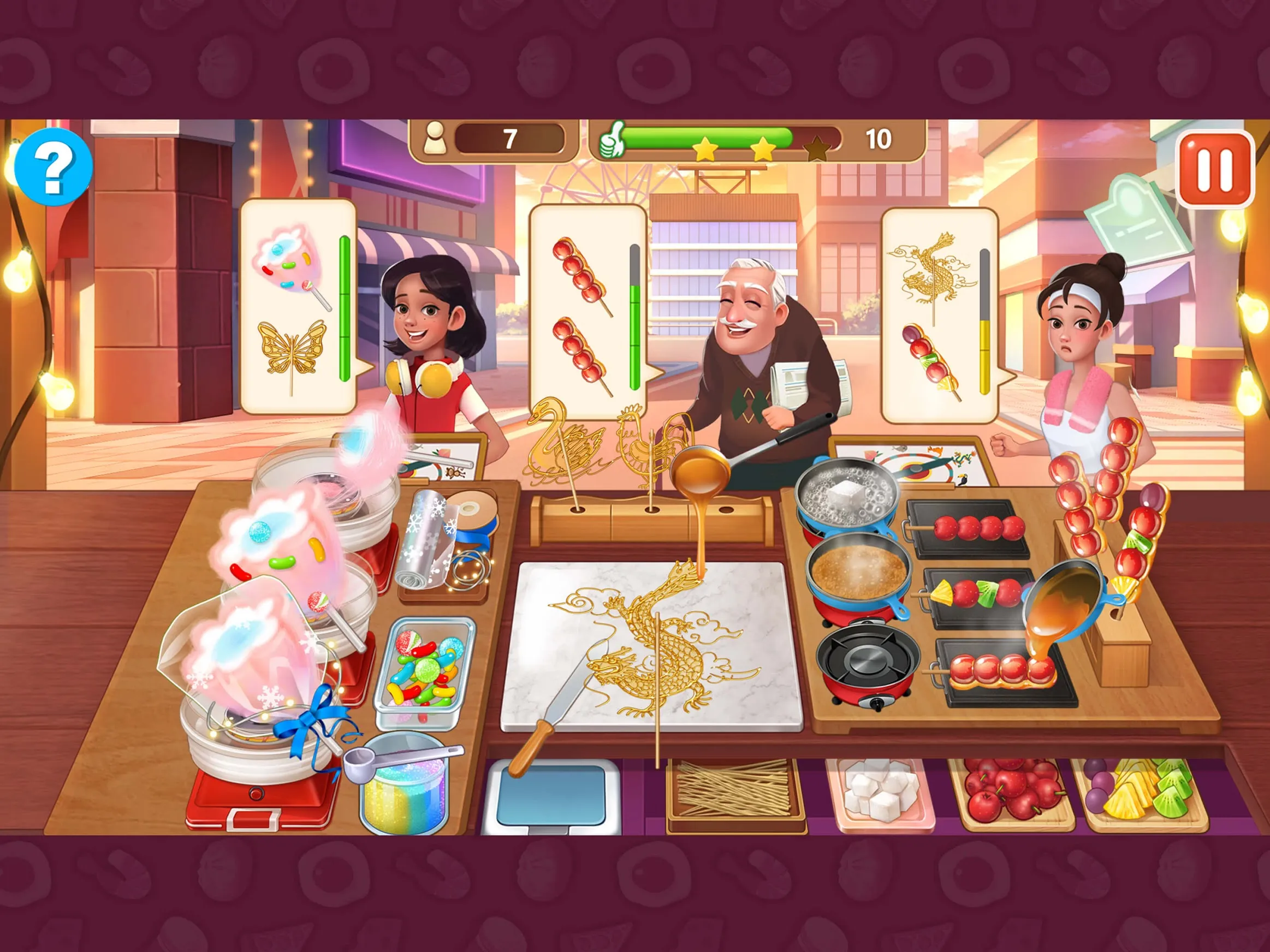 Breakfast Story: chef restaurant cooking games [мод: много денег] Screenshot 2