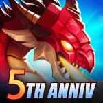 Скачать полную версию Pocket Knights2: Dragon Impact [мод: меню] на Андроид