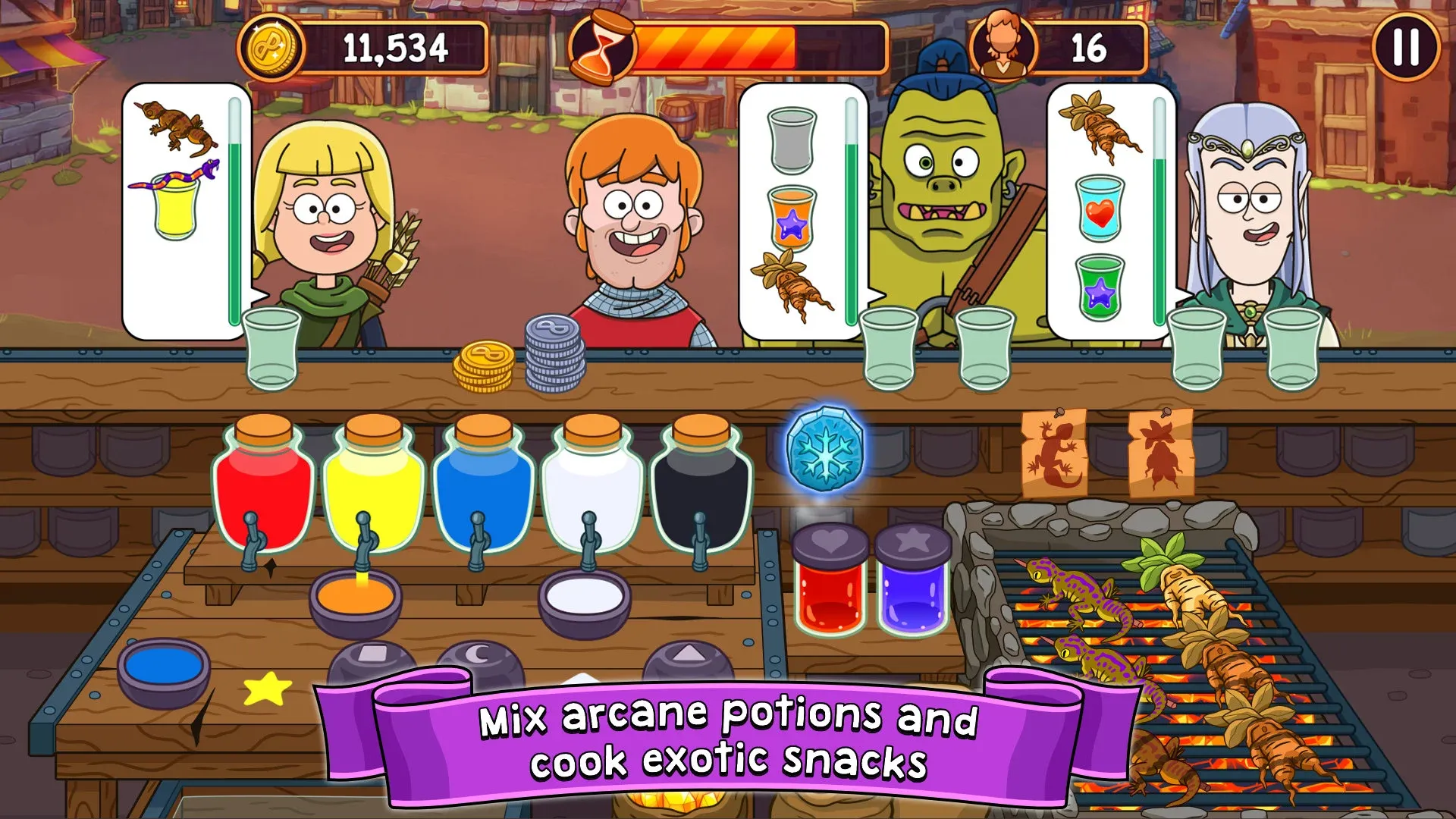 Potion Punch v7.1.8 APK Мод (Много денег) Screenshot 1