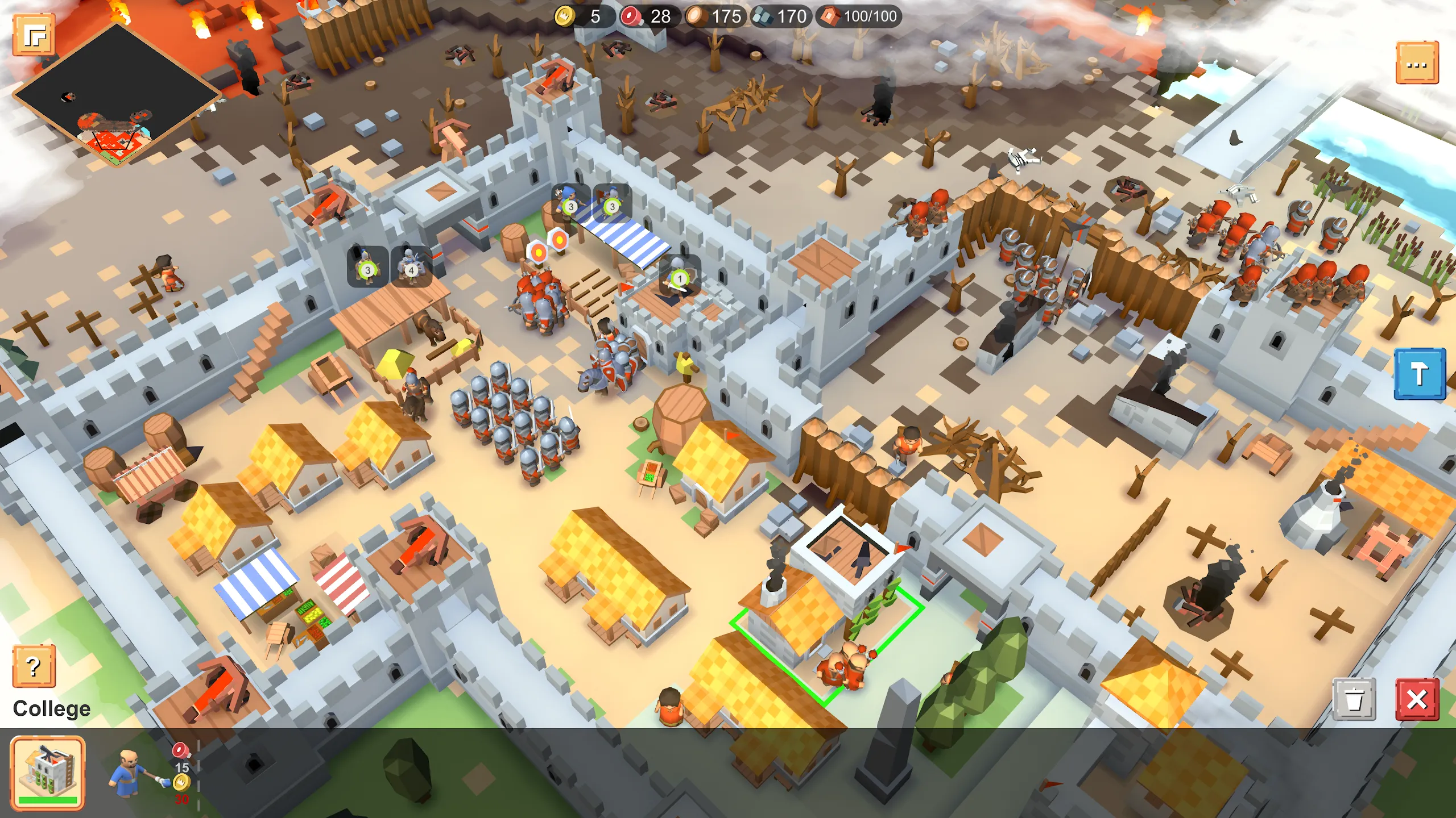 RTS Siege Up! v1.3.41 APK Мод (Много ресурсов) Screenshot 1 RTS Siege Up! v1.3.41 APK Мод (Много ресурсов) Screenshot 1