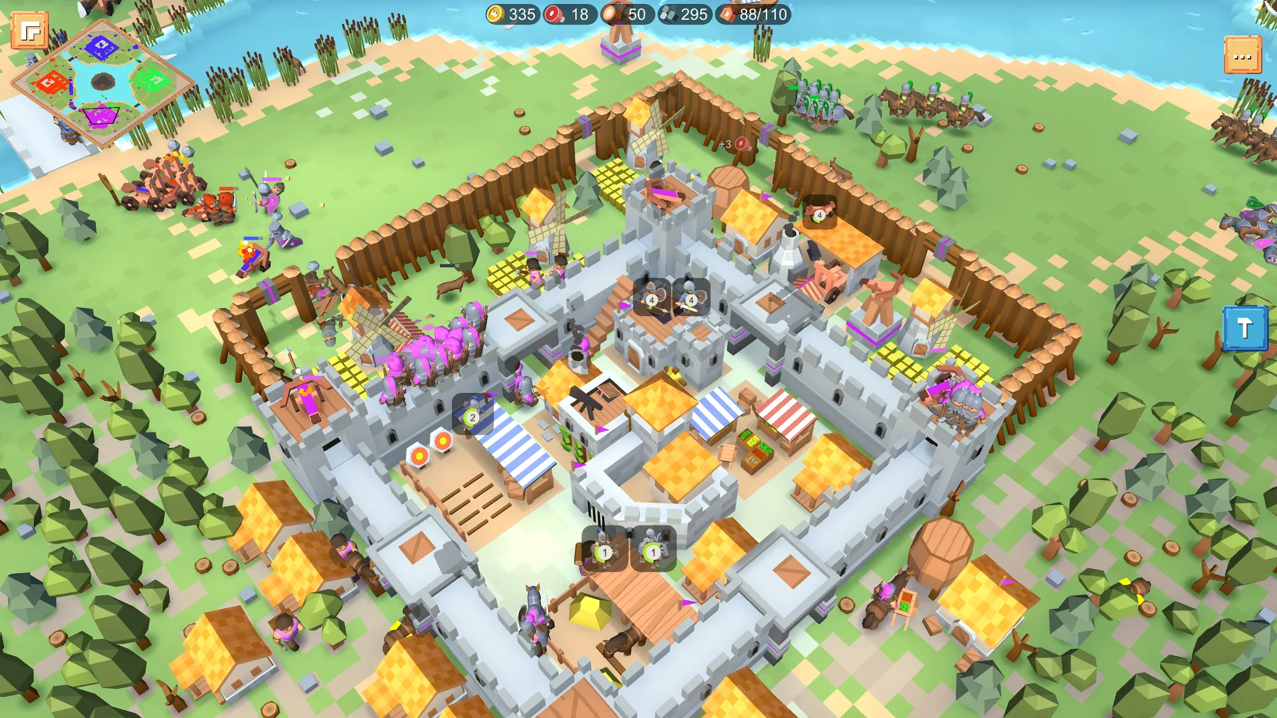 RTS Siege Up! v1.3.41 APK Мод (Много ресурсов) Screenshot 2 RTS Siege Up! v1.3.41 APK Мод (Много ресурсов) Screenshot 2