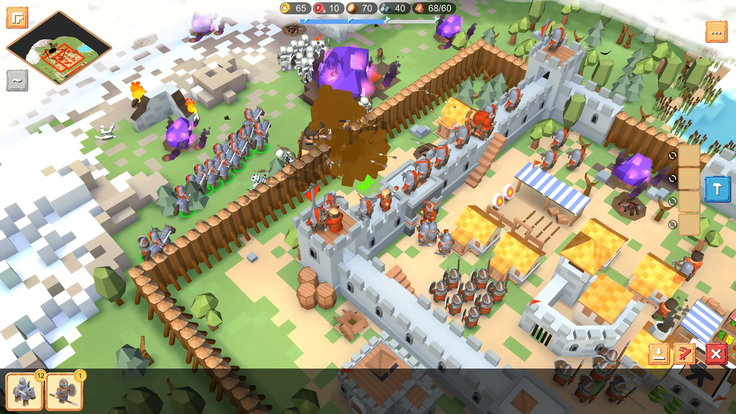 RTS Siege Up! v1.3.41 APK Мод (Много ресурсов) Screenshot 4 RTS Siege Up! v1.3.41 APK Мод (Много ресурсов) Screenshot 4