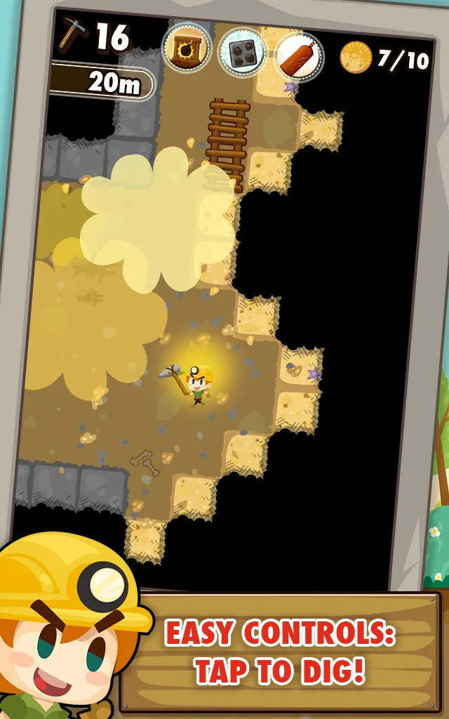 Pocket Mine v5.10.0 APK Мод (Много денег) Screenshot 1 Pocket Mine v5.10.0 APK Мод (Много денег) Screenshot 1