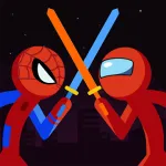 Скачать полную версию Spider Stickman Fight 2 [мод: много денег] на Андроид