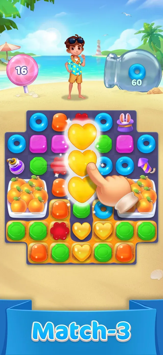 Jellipop Match v8.62.5.0 APK Мод (Много денег) Screenshot 2 Jellipop Match v8.62.5.0 APK Мод (Много денег) Screenshot 2