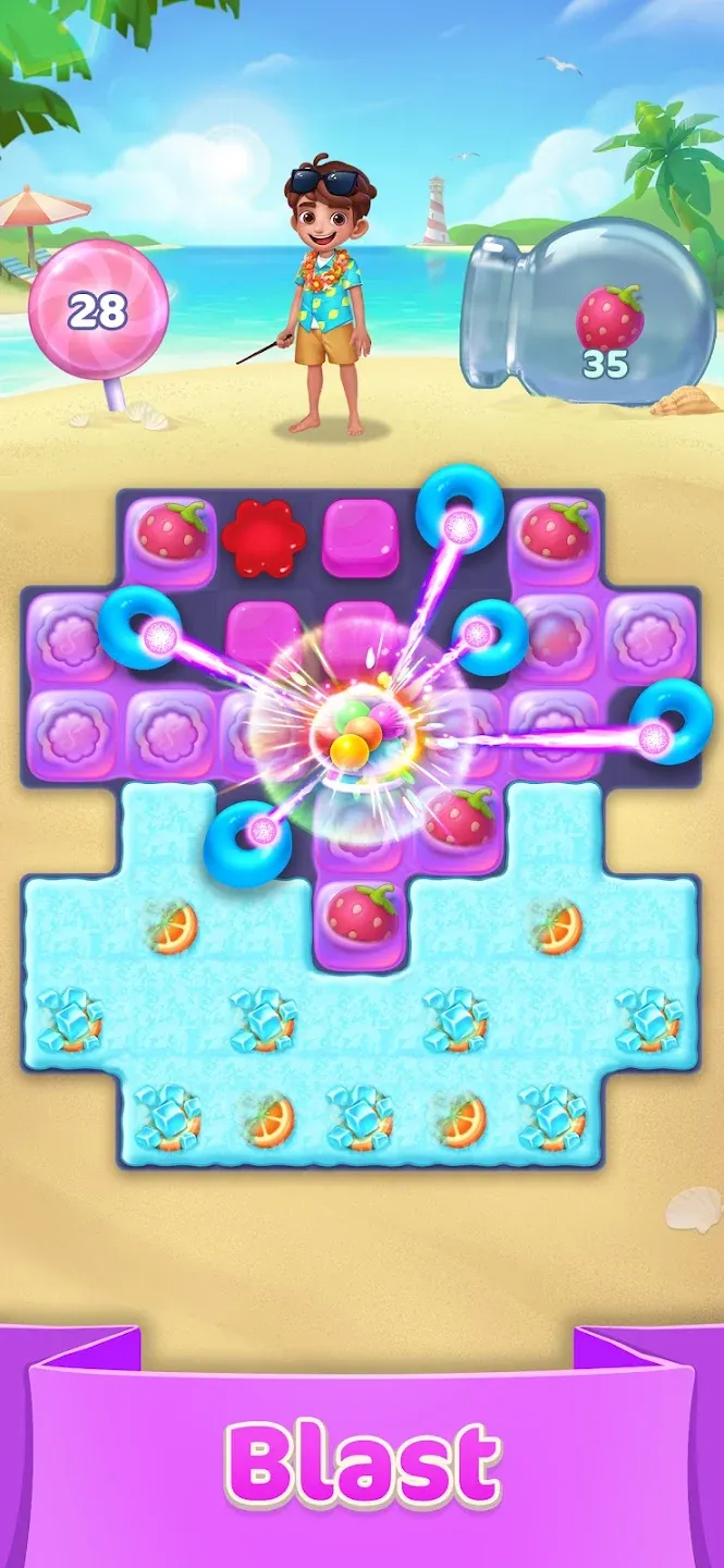 Jellipop Match v8.62.5.0 APK Мод (Много денег) Screenshot 4 Jellipop Match v8.62.5.0 APK Мод (Много денег) Screenshot 4