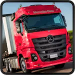 Скачать MOD Mercedes Truck Simulator Lux [мод: много денег] на Андроид