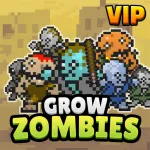 Взломанный Растут зомби VIP Мод (Меню, Защита от бана, Спидхак) на Андроид