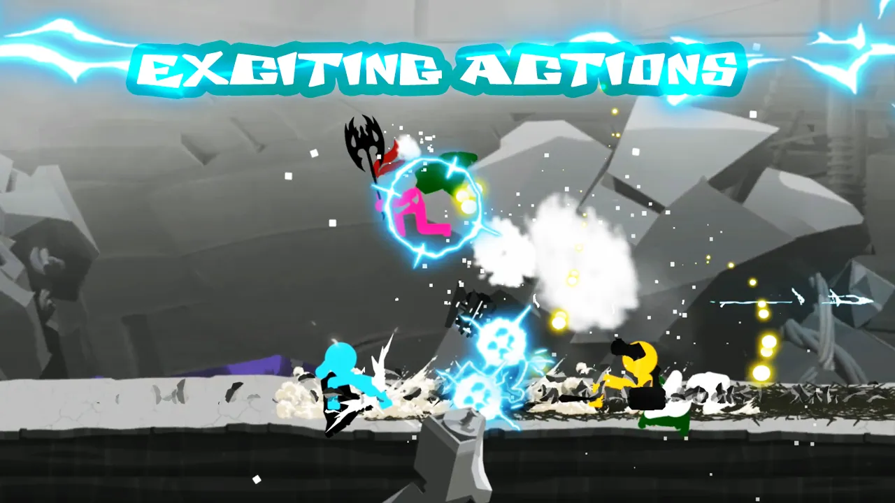 Stickman The Flash v1.78.26 APK Мод (Режим бога) Screenshot 1