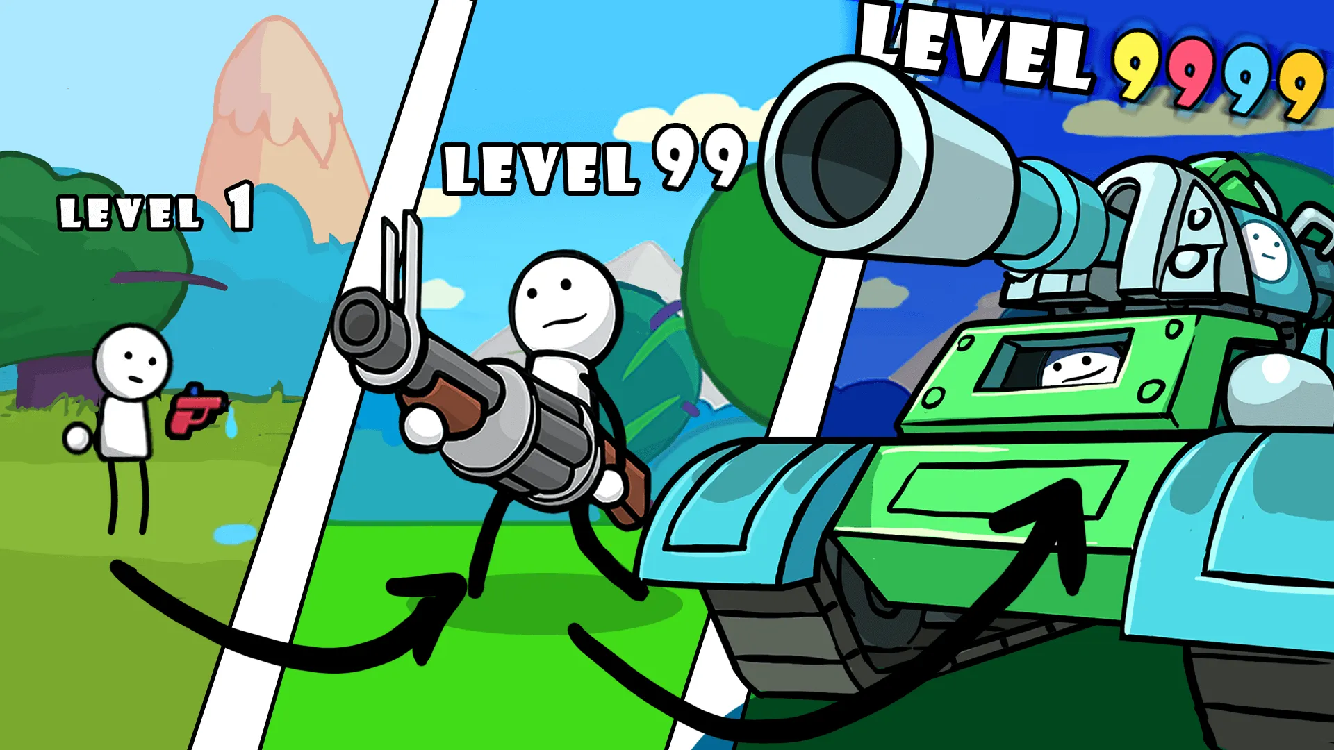 One Gun: Stickman v118 APK Мод (Много денег) Screenshot 1 One Gun: Stickman v118 APK Мод (Много денег) Screenshot 1