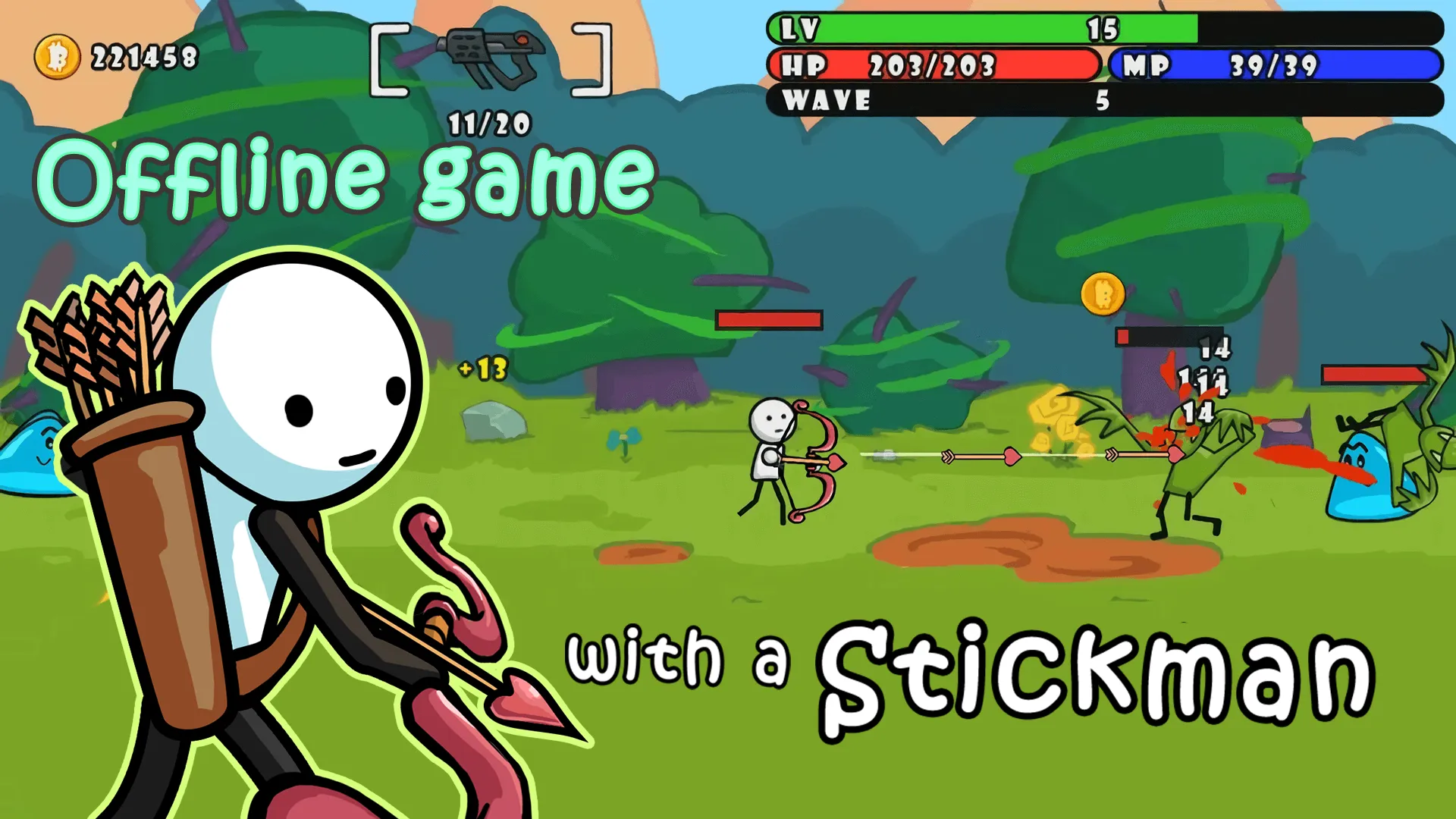 One Gun: Stickman v118 APK Мод (Много денег) Screenshot 2 One Gun: Stickman v118 APK Мод (Много денег) Screenshot 2
