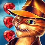 Скачать взлом Инди Кот для ВКонтакте [мод: бесплатные покупки] на Андроид
