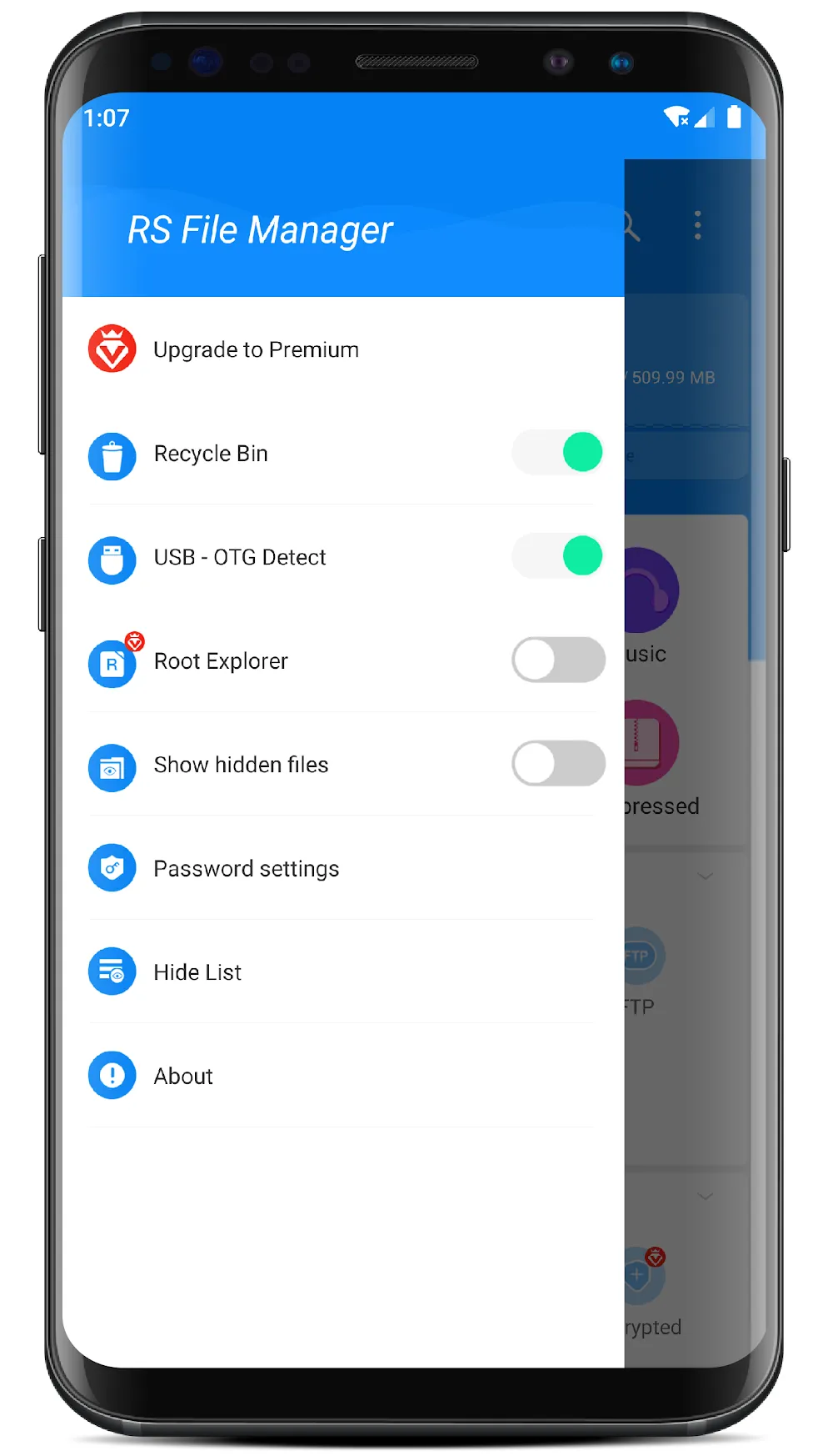 RS Файловый менеджер: RS Проводник EX Pro [мод: всё открыто] Screenshot 3