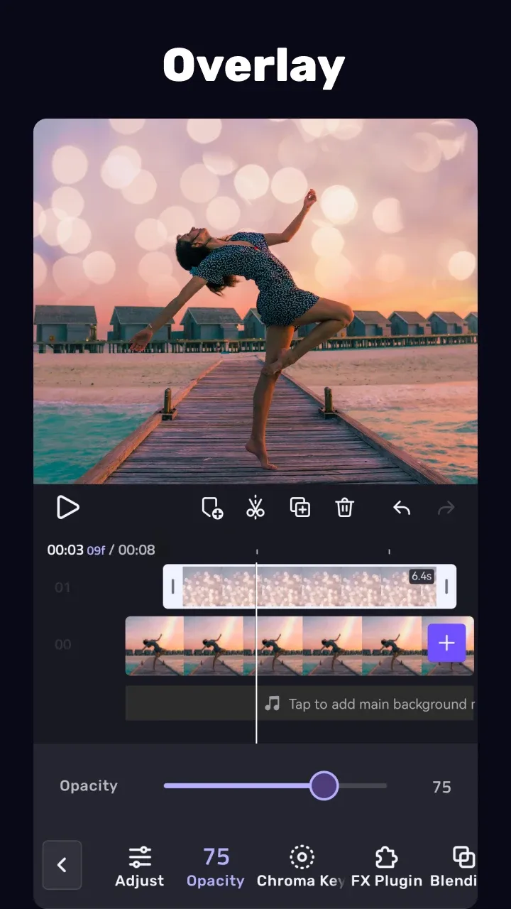 VivaCut v4.4.9 APK Мод (Всё открыто, Pro, VIP) Screenshot 1 VivaCut v4.4.9 APK Мод (Всё открыто, Pro, VIP) Screenshot 1