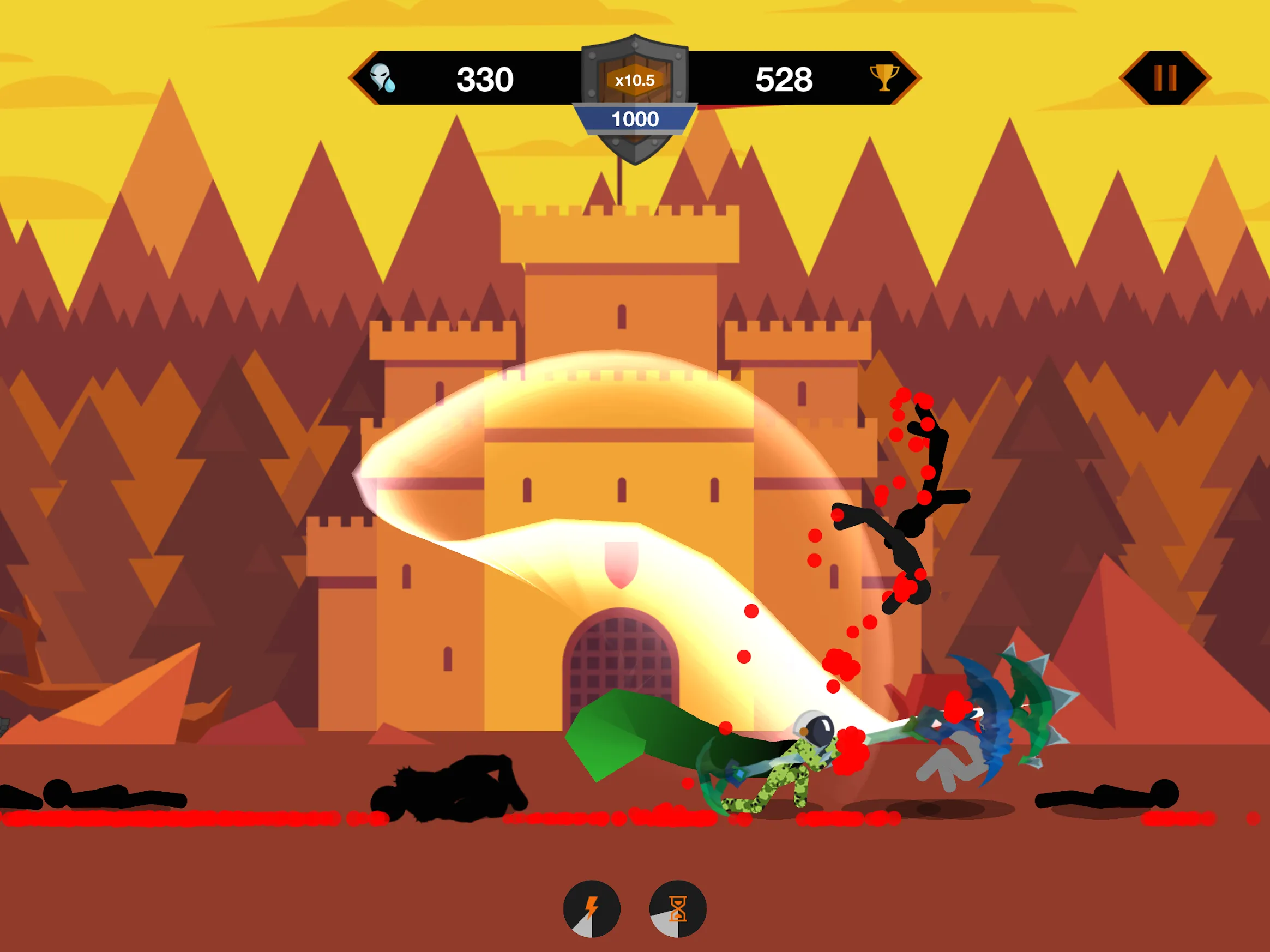 Stick Fight 2 [мод: много денег] Screenshot 1