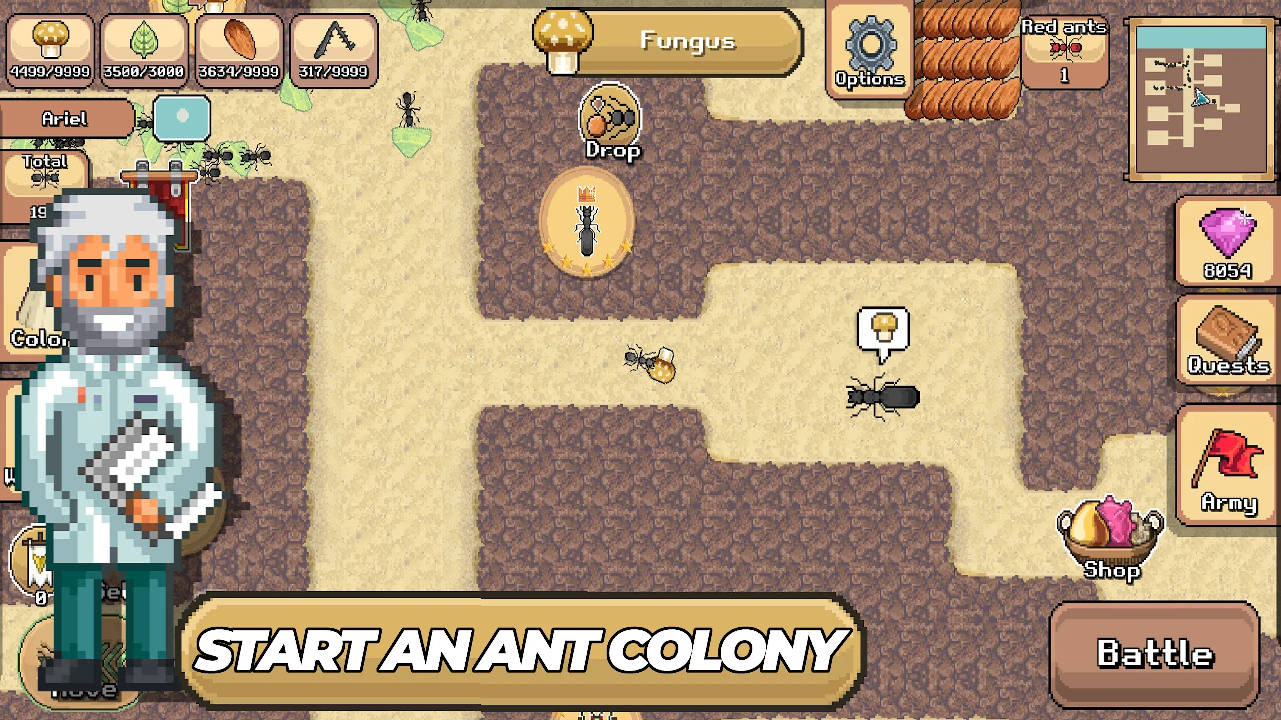 Pocket Ants: Симулятор Колонии v0.1125 APK Мод (Меню, Скорость) Screenshot 1 Pocket Ants: Симулятор Колонии v0.1125 APK Мод (Меню, Скорость) Screenshot 1