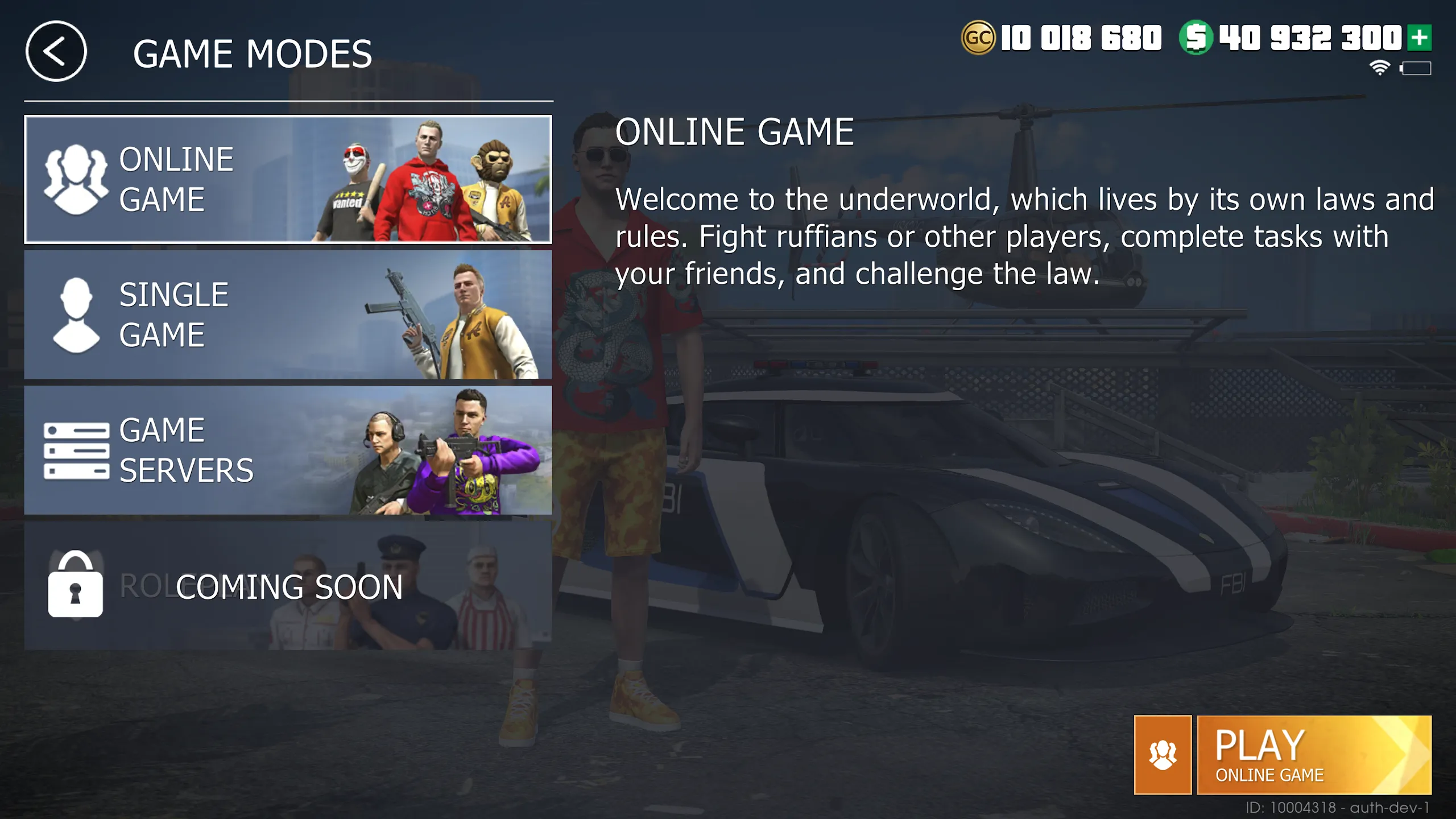 Grand Criminal Online v1.7.7 APK Мод (Много денег) Screenshot 3 Grand Criminal Online v1.7.7 APK Мод (Много денег) Screenshot 3