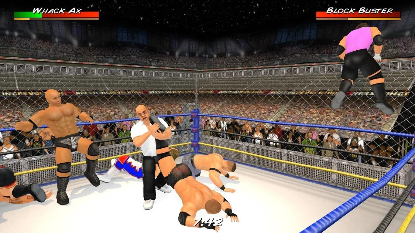 Wrestling Revolution 3D v1.750.64 APK Мод (Всё открыто, Pro) Screenshot 1 Wrestling Revolution 3D v1.750.64 APK Мод (Всё открыто, Pro) Screenshot 1