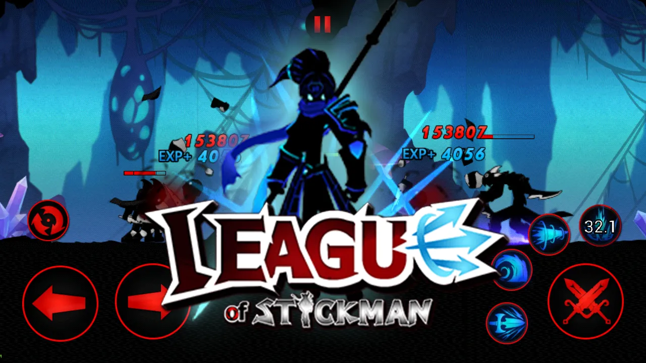 League of Stickman Free – Shadow legends (Dreamsky) [мод: много денег] Screenshot 1