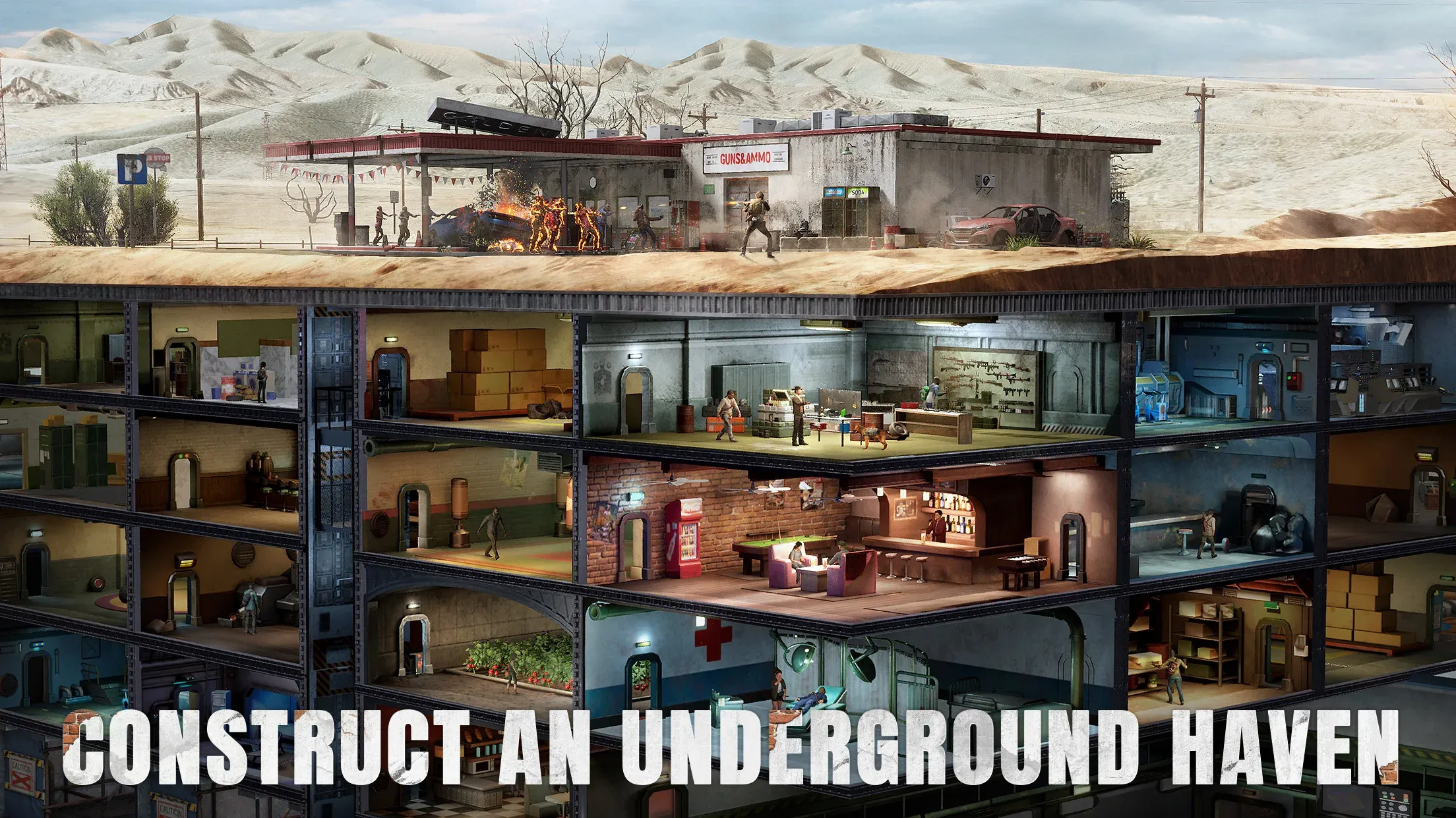 The Walking Dead: Survivors v8.1.1 APK Мод (Меню, Один удар, Режим бога) Screenshot 5