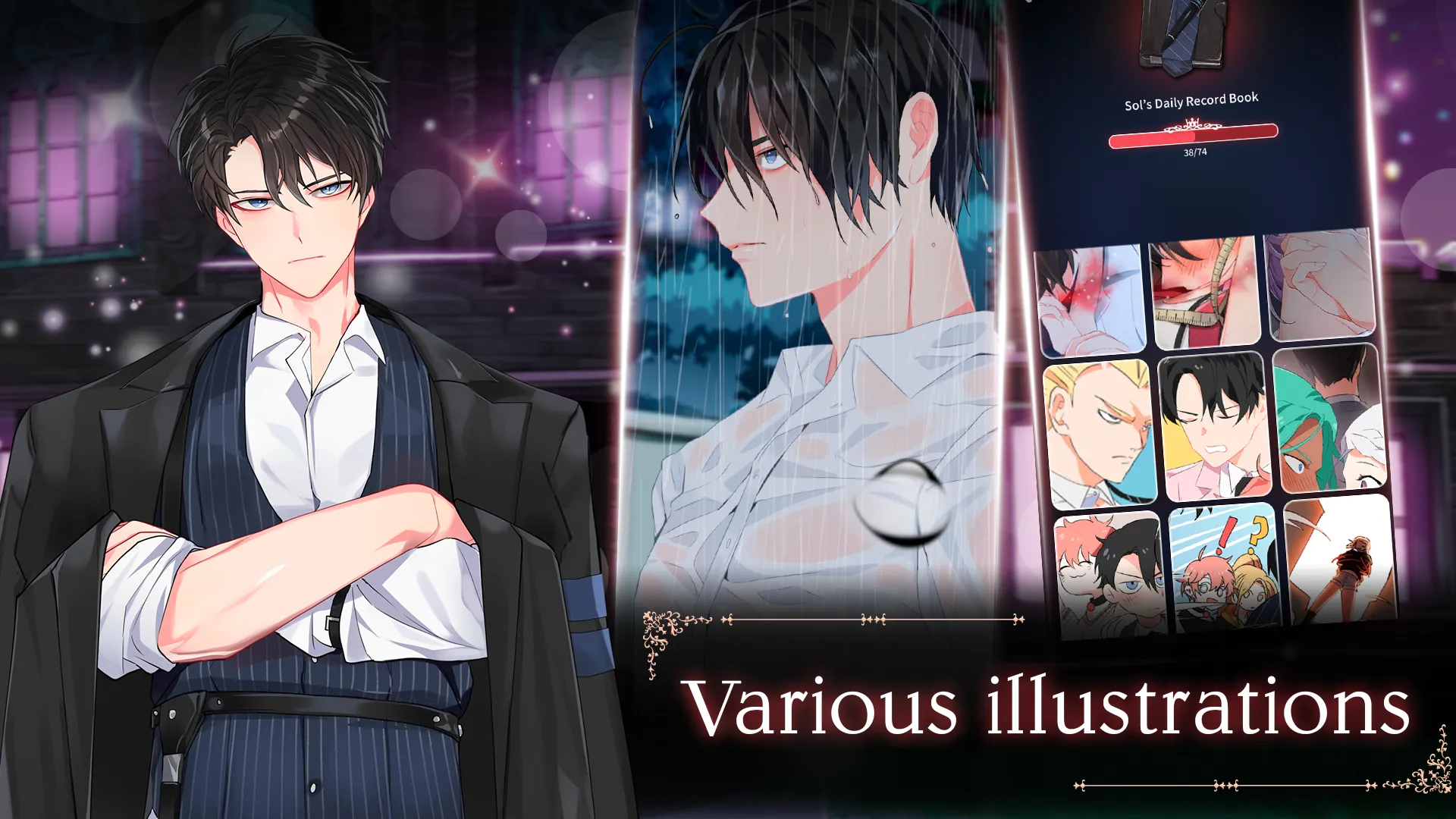 LoveUnholyc: Dark Fantasy Love v2.22.11 APK Мод (Всё открыто) Screenshot 5