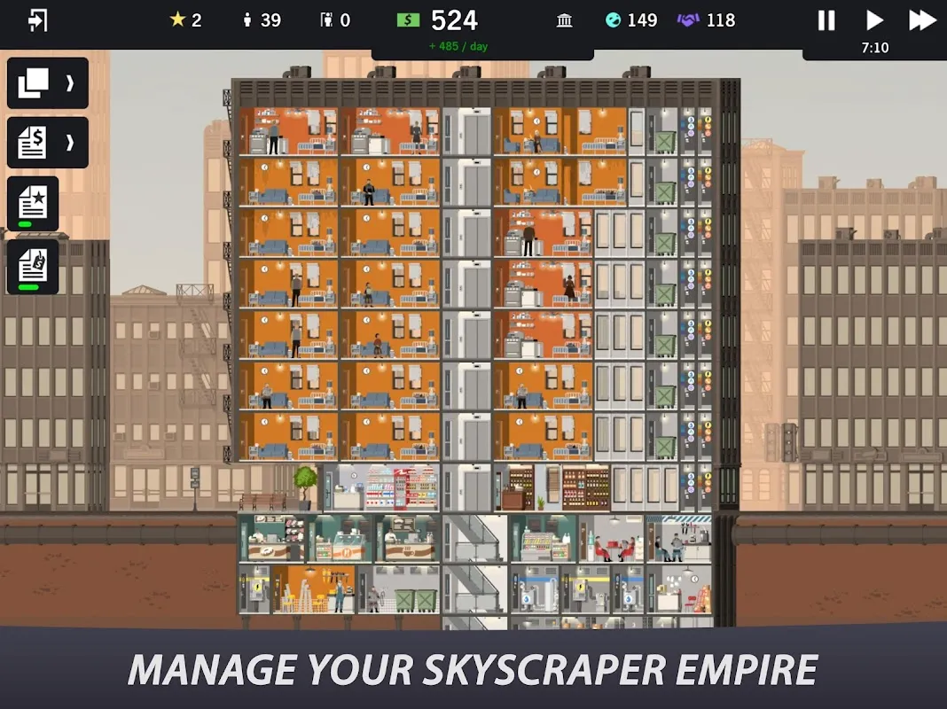 Project Highrise v1.0.19 APK Мод (Полная версия) Screenshot 1 Project Highrise v1.0.19 APK Мод (Полная версия) Screenshot 1