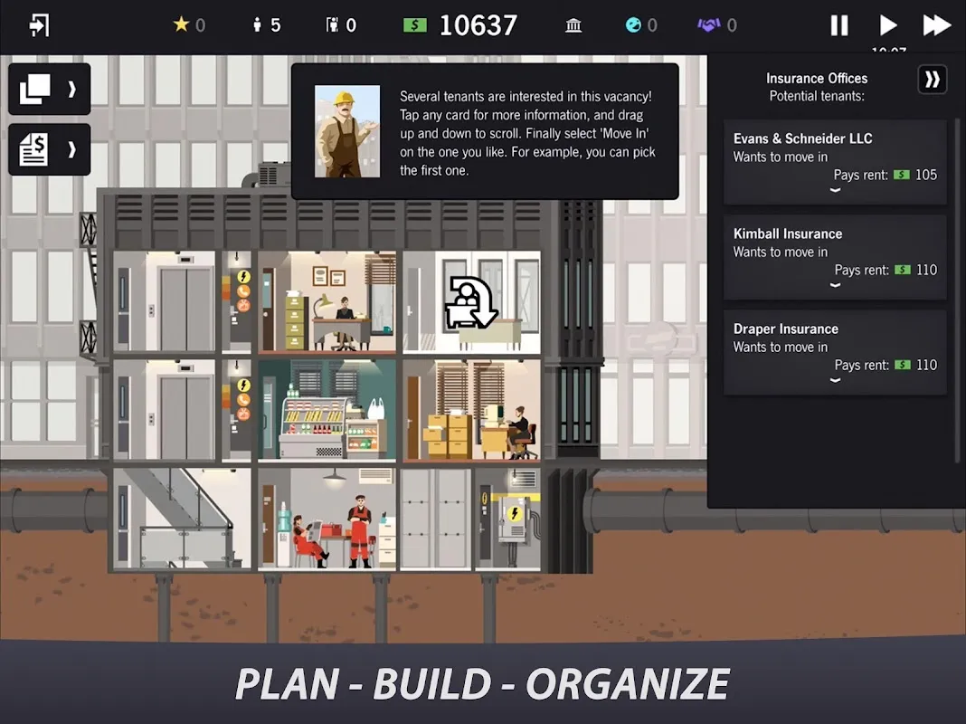 Project Highrise v1.0.19 APK Мод (Полная версия) Screenshot 2 Project Highrise v1.0.19 APK Мод (Полная версия) Screenshot 2