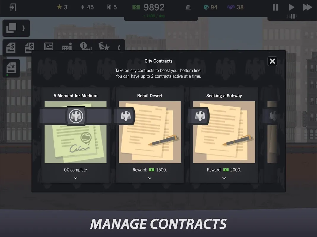 Project Highrise v1.0.19 APK Мод (Полная версия) Screenshot 4 Project Highrise v1.0.19 APK Мод (Полная версия) Screenshot 4