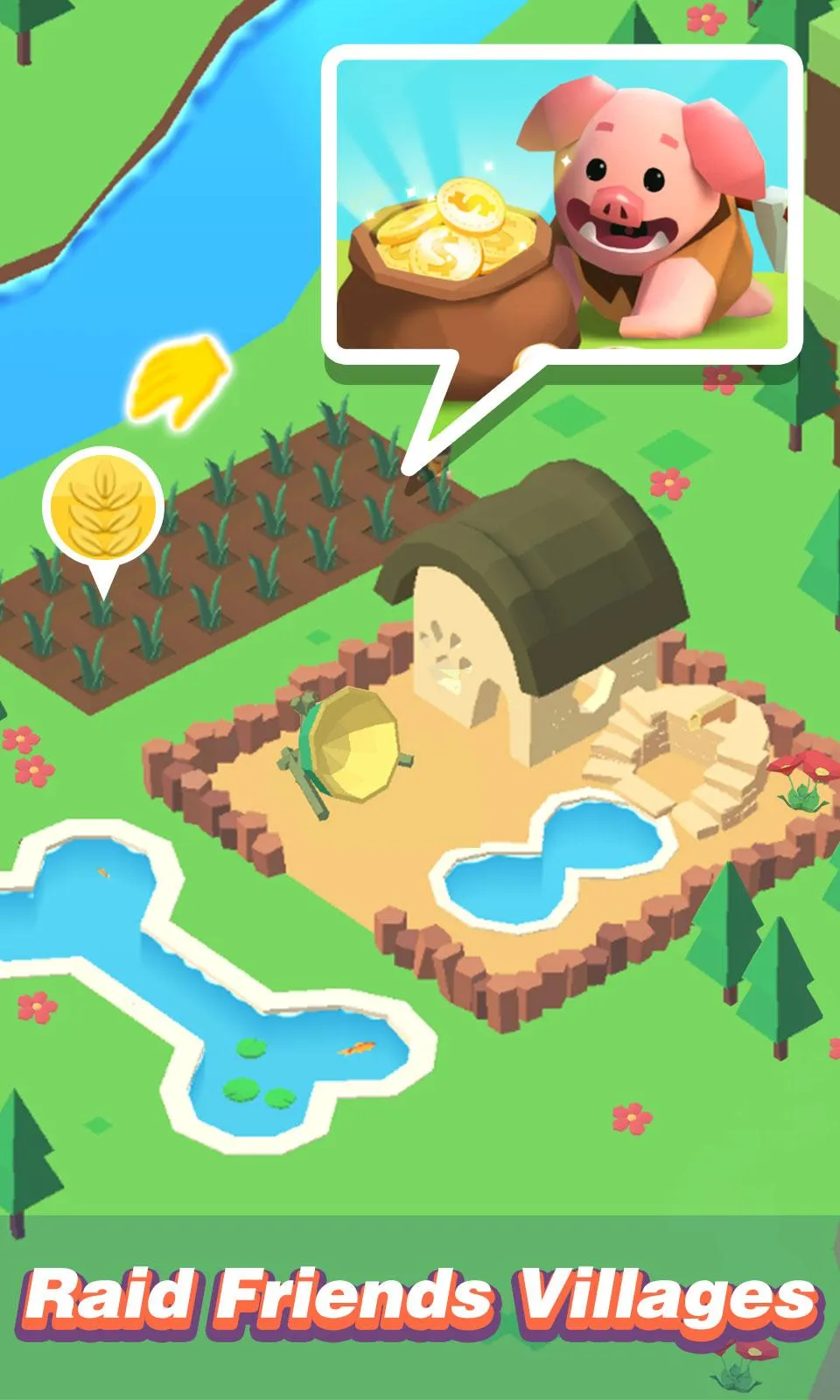 Idle Island: Build and Survive [мод: много денег] Screenshot 4